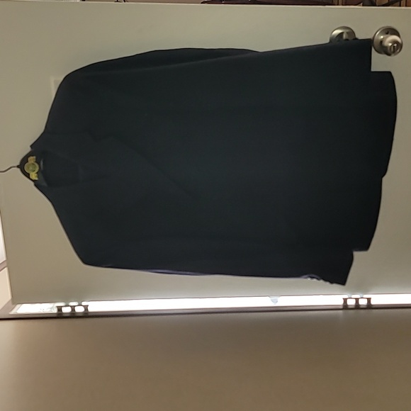 Navy blue suit with blue stripes - Picture 2 of 4